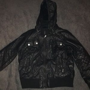 Ci Sono faux leather jacket